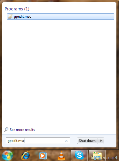 Gpedit start menu