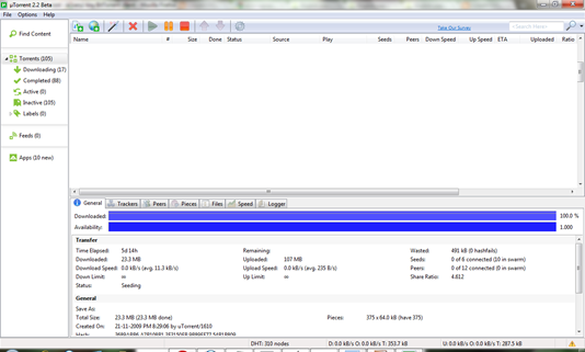utorrent 2.2 beta