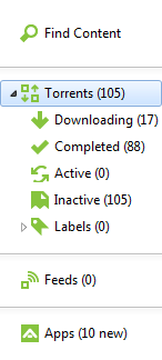 utorrent 2.2 beta side