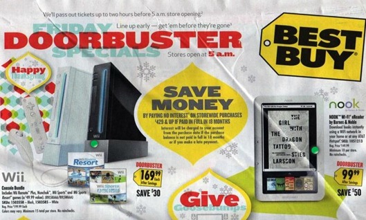 Best Buy Black Friday deals 2010