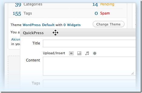 wordpress 2.9.1 screen shot