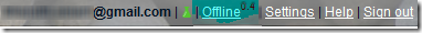 Offline Button in Gmail