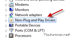 Non-Plug and Play Drivers in Device Manager