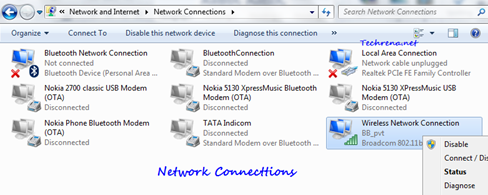 list all network connections on mac