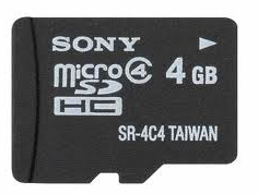 Sony MicroSD model name