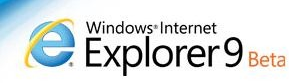 IE9 beta logo